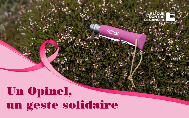 Campanha Outubro Rosa Opinel Framboise - Conheça o Opinel N.º 06 Tradition Colorama Rosa
